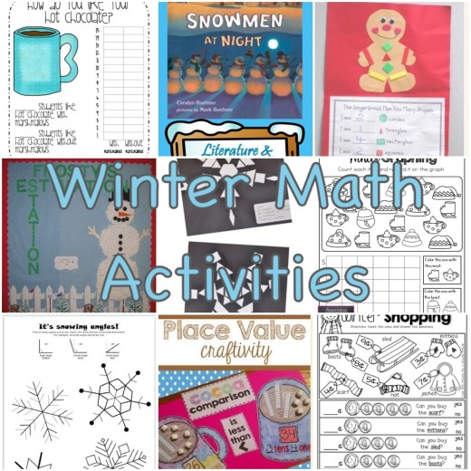 A great list of winter math activities you must try. Let's incorporate the winter spirit as much as we can to enrich our classrooms and homes.