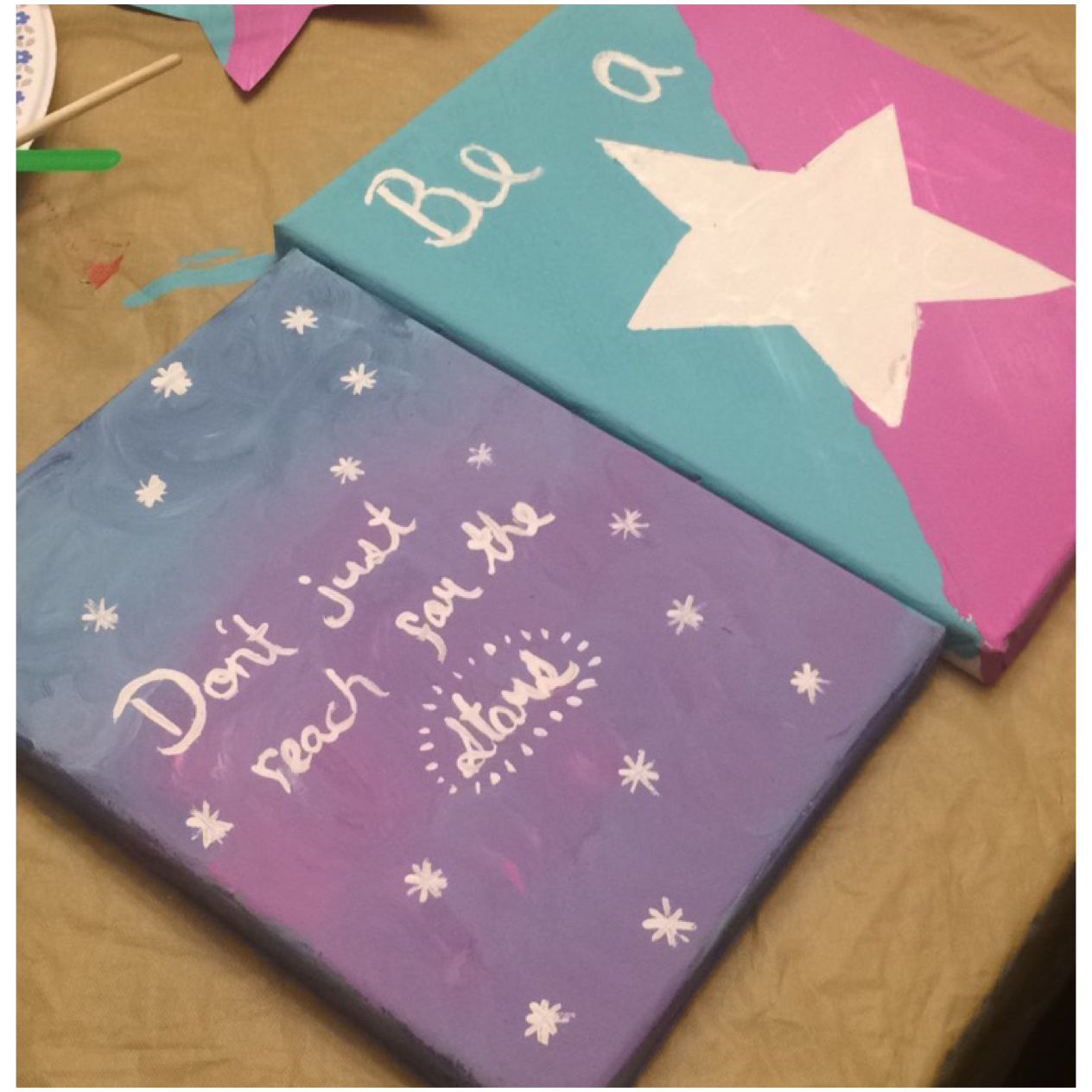 A mother-daughter painting activity, that promotes bonding and character development.